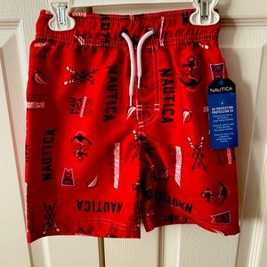 Nautica boy swimming truck size 6